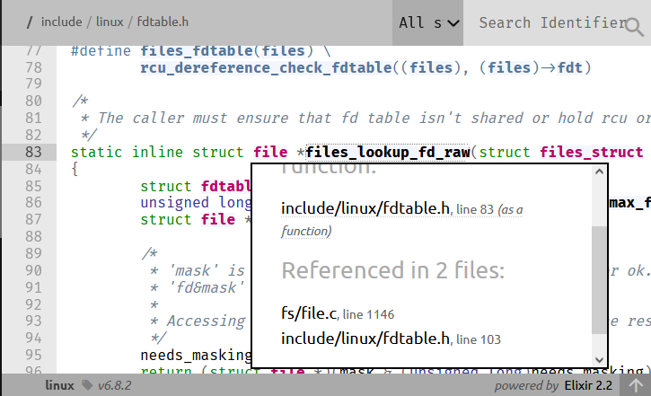 Elixir Cross-Referencer